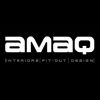 شعار AMAQ [Interiors |FitOut |Design]